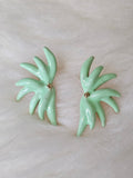 PENDIENTE VERDE PASTEL