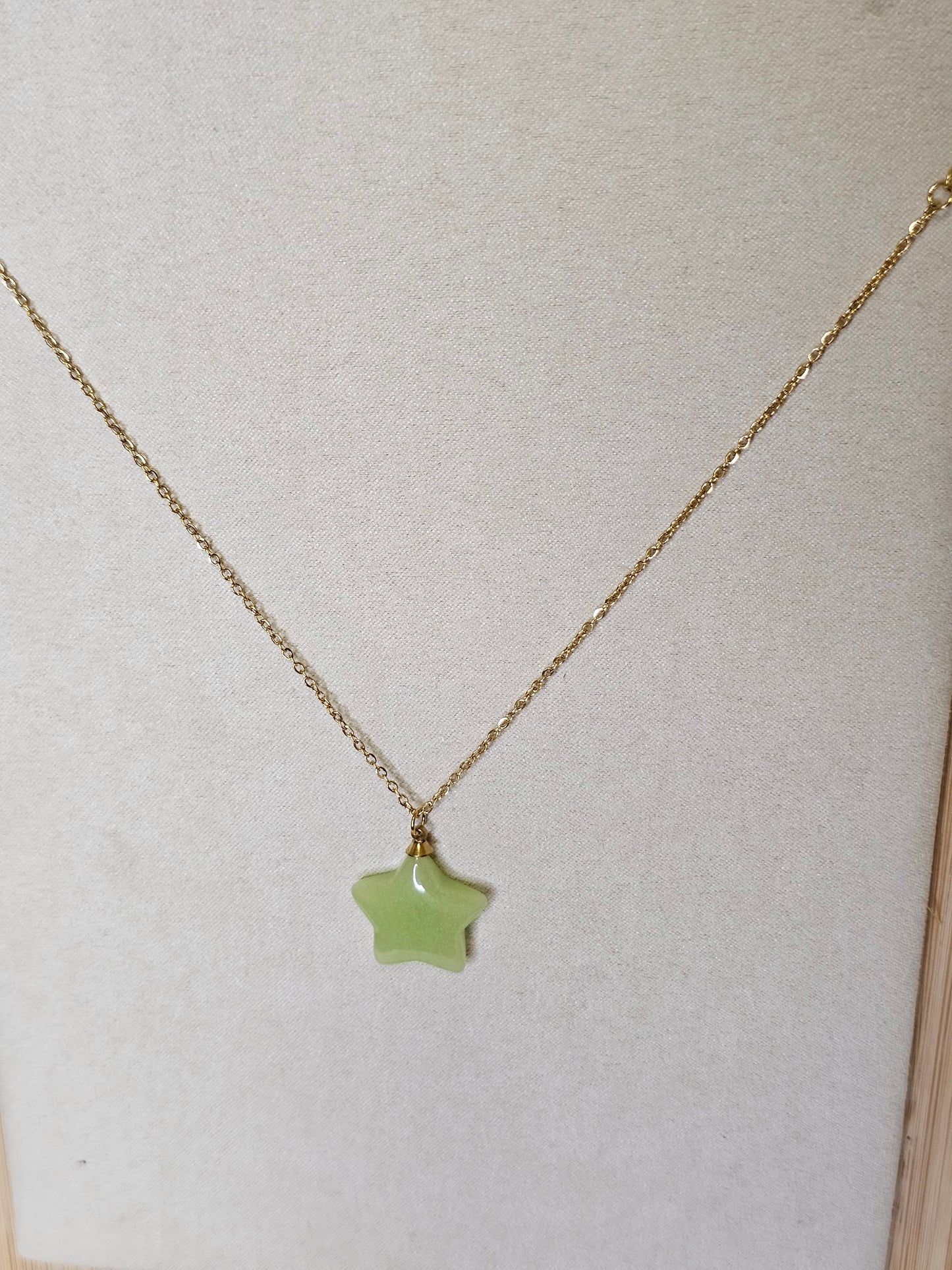 CADENA ESTRELLA VERDE