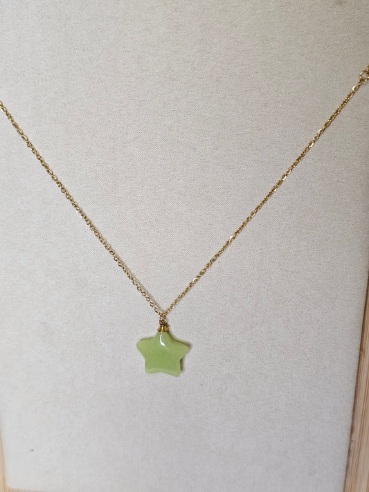 CADENA ESTRELLA VERDE
